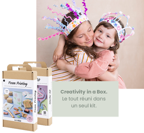 Photo d'ambiance avec « Creativity in a Box »