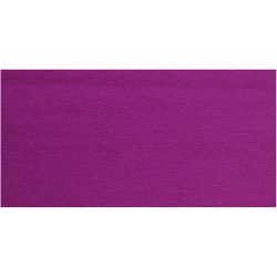 Papier Crépon, feuille 50x250 cm, violet, 10pli/ 1 Pq.