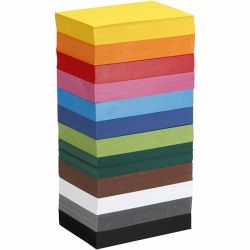 Papier cartonné coloré