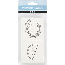 Cartes pour jeu de mémoire