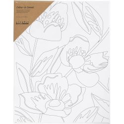 Toile de peintre imprimée