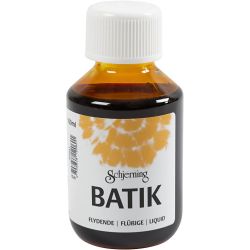 Peinture Batik pour textile, jaune orange, 100ml/ 1 flacon