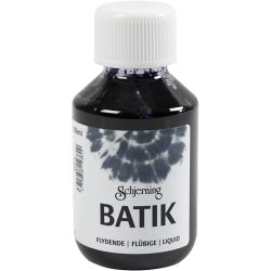 Peinture Batik pour textile, bleu marine, 100ml/ 1 flacon