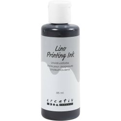 Encre pour Linogravure, noir, 85 ml/ 1 flacon