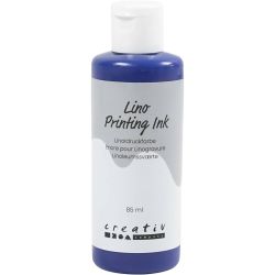 Encre pour Linogravure, bleu, 85 ml/ 1 flacon