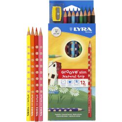 Crayons de couleur Groove Slim