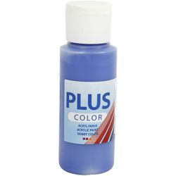 Peinture Acrylique Plus Color, ultra marine, 60ml/ 1 flacon