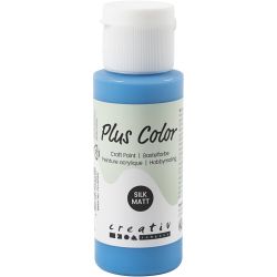 Peinture Acrylique Plus Color, bleu primaire, 60ml/ 1 flacon