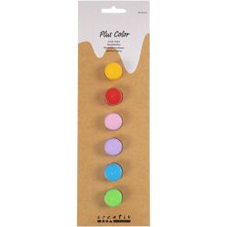 Peinture acrylique Plus Color, multicolore, 6x5ml/ 1 Pq.