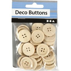 Boutons en bois
