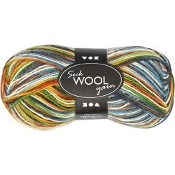 Pelote de laine pour chaussettes