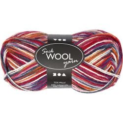Pelote de laine pour chaussettes