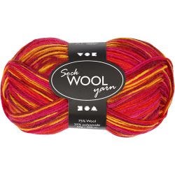 Pelote de laine pour chaussettes