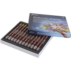 Pastels à la cire aquarellables