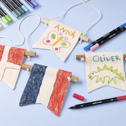 Kit DIY Groupe Peins ta propre bannière