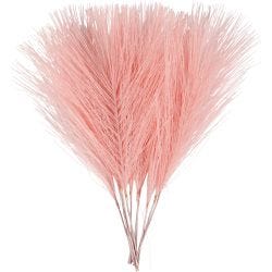 Plumes artificielles, 15 cm, 8 cm, rose clair, 10pièces/ 1 Pq.