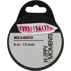 Ruban de satin avec impressions