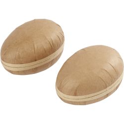 Oeufs en deux parties