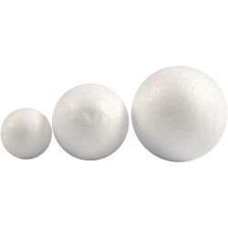 Boules en polystyrène