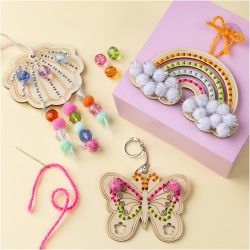 Forme en bois avec trous