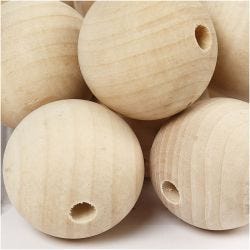 Perle en bois