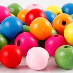 Perles en bois