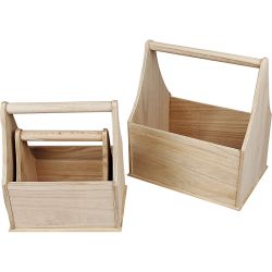 Paniers en bois