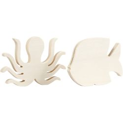 Figurines du monde marin