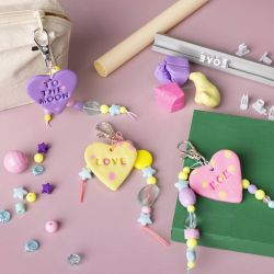 Perles en plastique, d 5-35 mm, diam&egrave;tre int&eacute;rieur 1-8 mm, ca. 900 pi&egrave;ce, ass. de couleurs, 700 ml/ 1 bo&icirc;te