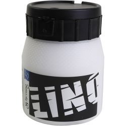Encre pour Linogravure, blanc, 250 ml/ 1 boîte