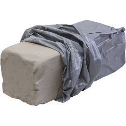 Argile en grès blanc