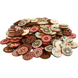 Boutons en bois