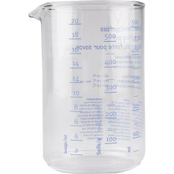 Pot en verre pour mélanger