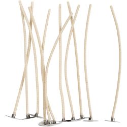Mèches pour bougies dans un récipient, Convient aux récipients d’un diamètre de 20 à 65 mm, 110 mm, 2 mm, 10pièces/ 1 Pq.