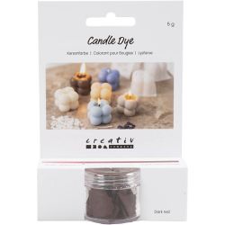 Colorant pour bougies, rouge foncé, 5gr/ 1 Pq.