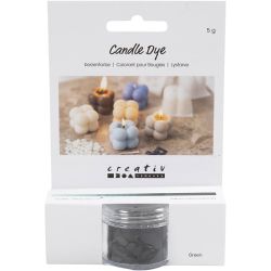 Colorant pour bougies, vert, 5gr/ 1 Pq.