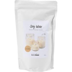 Cire de soja, Pour bougies en pots, crème, 500gr/ 1 Pq.