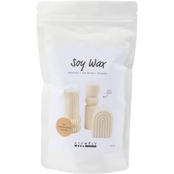 Cire de soja, Pour bougies autoportantes, crème, 250gr/ 1 Pq.