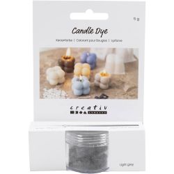 Colorant pour bougies, gris clair, 5gr/ 1 Pq.