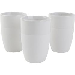 Tasses avec extérieur mat