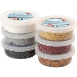 Foam Clay®, Métallisé, harmonie brun, 6x14gr/ 1 Pq.