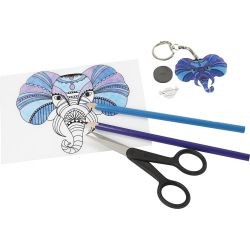 Feuilles de plastique thermorétractable avec motifs