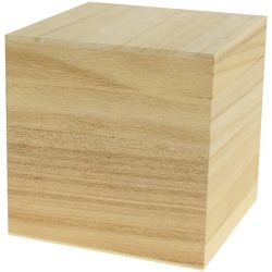 Boîte cube à décorer