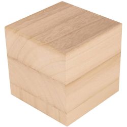 Cube en bois