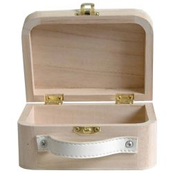 Valisette en bois à décorer