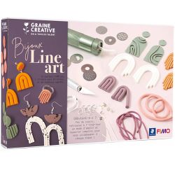 Coffret DIY Pâte Fimo - Line Art