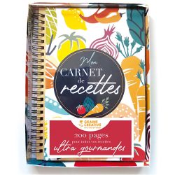 Kit carnet de recettes personnalisable