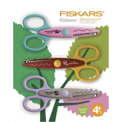 Fiskars Ciseaux à Cranter Enfants - Assortiment