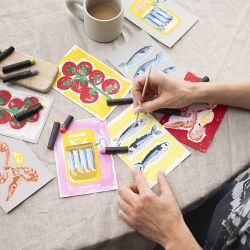 Mini Kit DIY Pastels à l’huile