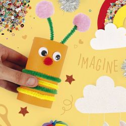 Assortiment de matériel créatif